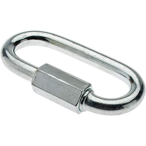 Value Collection - Zinc Steel Quick Link - 1/4" Diameter, 880 Lb Load Limit - Eagle Tool & Supply