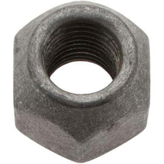 Value Collection - M12-1.5 Zinc Finish Open Wheel Nut - 21mm Hex, 18mm Overall Length, 60° Seat Angle - Eagle Tool & Supply