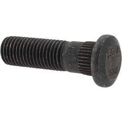 Value Collection - M12x1.5 Wheel Hub Bolt Wheel Stud - 13.08mm Knurl, 42mm OAL, 12.5mm Shoulder Length - Eagle Tool & Supply