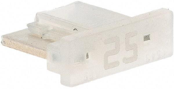 Littelfuse - 25 Amp, Automotive Fuse - 0.429" Long, Clear, Littlefuse LMIN025 - Eagle Tool & Supply