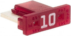 Littelfuse - 10 Amp, Automotive Fuse - 0.429" Long, Red, Littlefuse LMIN010 - Eagle Tool & Supply