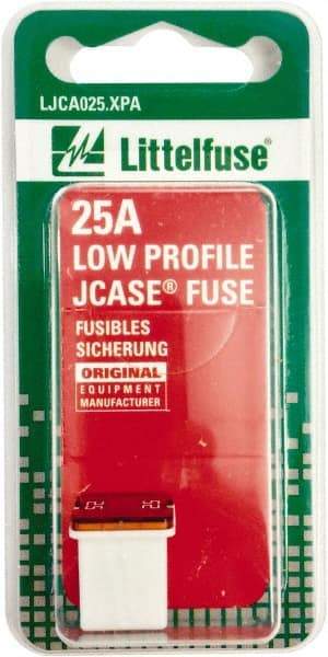 Littelfuse - 25 Amp, 58 VDC, Automotive Fuse - White, Littlefuse 895025 - Eagle Tool & Supply