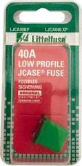 Littelfuse - 40 Amp, 58 VDC, Automotive Fuse - Green, Littlefuse 895040 - Eagle Tool & Supply