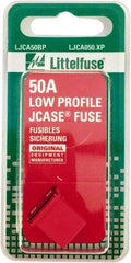 Littelfuse - 50 Amp, 58 VDC, Automotive Fuse - Red, Littlefuse 895050 - Eagle Tool & Supply