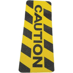 Made in USA - Black & Yellow Anti-Slip Cleat - 6" Wide x 2' Long - Eagle Tool & Supply
