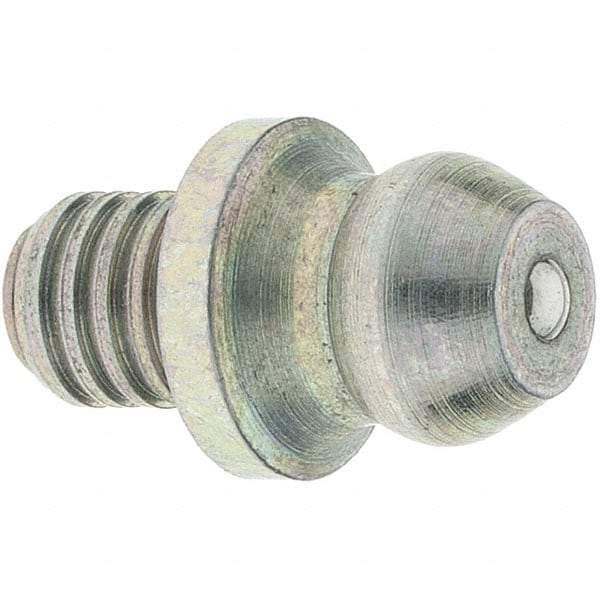 Value Collection - Straight Head Angle, 3/16 Thread Drive-In Grease Fitting - Eagle Tool & Supply