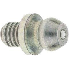 Value Collection - Straight Head Angle, 3/16 Thread Drive-In Grease Fitting - Eagle Tool & Supply