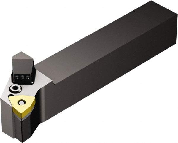 Sandvik Coromant - PWLN, Right Hand Cut, -5° Lead Angle, 25mm Shank Height x 25mm Shank Width, Negative Rake Indexable Turning Toolholder - 150mm OAL, WNMG 08 04 08 Insert Compatibility, Series T-Max P - Eagle Tool & Supply