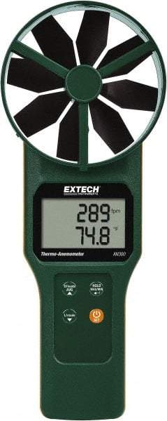 Extech - 0.2 to 30 m/Sec Air CFM and CMM Thermo Anemometer - 140°F Max - Eagle Tool & Supply