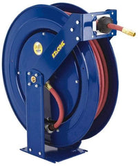 CoxReels - 50' Spring Retractable Hose Reel - 4,000 psi, Hose Included - Eagle Tool & Supply