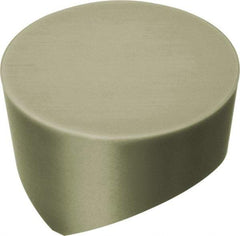 Sandvik Coromant - RCGX34 Grade 670 Ceramic Turning Insert - Uncoated, Round, 3/8" Inscr Circle, 5/16" Thick - Eagle Tool & Supply