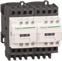 Schneider Electric - 4 Pole, 120 Coil VAC at 50/60 Hz, 20 Amp at 440 VAC, Reversible IEC Contactor - Bureau Veritas, CCC, CSA, CSA C22.2 No. 14, DNV, EN/IEC 60947-4-1, EN/IEC 60947-5-1, GL, GOST, LROS, RINA, RoHS Compliant, UL 508, UL Listed - Eagle Tool & Supply