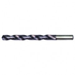 #12 RHS / RHC HSS-CO 8% (M42) 135 Degree Split Point Heavy Duty Cobalt Drill - TiAlN - Eagle Tool & Supply