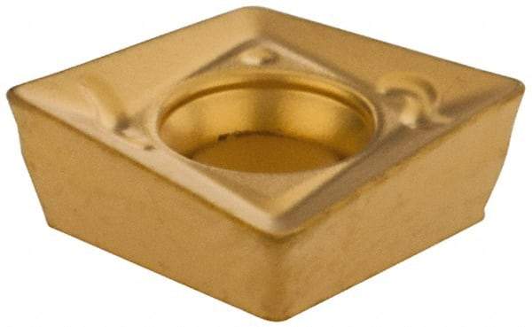 Iscar - XOMT060204 HQ Grade IC4050 Carbide Milling Insert - TiCN/Al2O3/TiN Finish, 0.1008" Thick, 0.2425" Inscribed Circle, 0.4mm Corner Radius - Eagle Tool & Supply