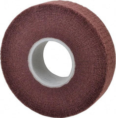 3M - 8" Diam Aluminum Oxide Finishing Flap Wheel - 3" Hole, 2" Wide, Density 5, Nonwoven, Very Fine Grade, 3,200 Max RPM - Eagle Tool & Supply