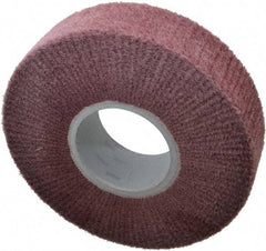 3M - 8" Diam Aluminum Oxide Finishing Flap Wheel - 3" Hole, 2" Wide, Density 5, Nonwoven, Fine Grade, 3,200 Max RPM - Eagle Tool & Supply