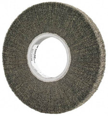 3M - 8" Diam Silicon Carbide Finishing Flap Wheel - 3" Hole, 1" Wide, Density 5, Nonwoven, Very Fine Grade, 3,200 Max RPM - Eagle Tool & Supply