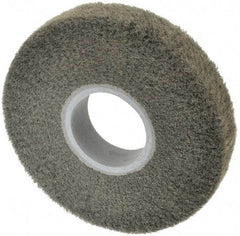 3M - 6" Diam Silicon Carbide Finishing Flap Wheel - 2" Hole, 1" Wide, Density 5, Nonwoven, Very Fine Grade, 3,400 Max RPM - Eagle Tool & Supply