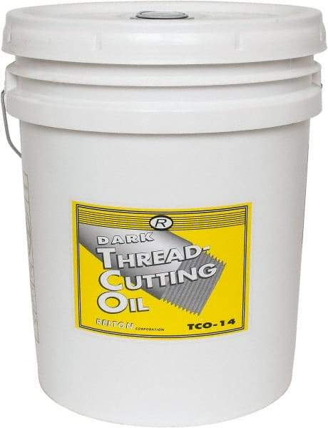 Relton - TCO-14, 5 Gal Pail Tapping Fluid - Straight Oil, For Thread Smoothing - Eagle Tool & Supply