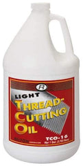 Relton - TCO-16, 1 Gal Bottle Tapping Fluid - Straight Oil, For Thread Smoothing - Eagle Tool & Supply