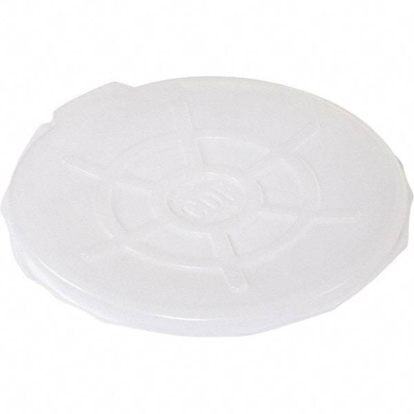 Vestil - Round Polyethylene Open Head Drum Cover for 55 Gallon Container - 25" Wide - Eagle Tool & Supply