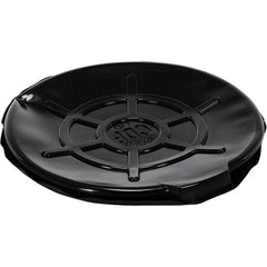 Vestil - Round Polyethylene Open Head Drum Cover for 55 Gallon Container - 25" Wide - Eagle Tool & Supply