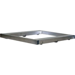 Vestil - 6,000 Lb Capacity Aluminum Pallet Dolly - 48" Long x 36" Wide x 4-1/4" High, 3" Wheels - Eagle Tool & Supply
