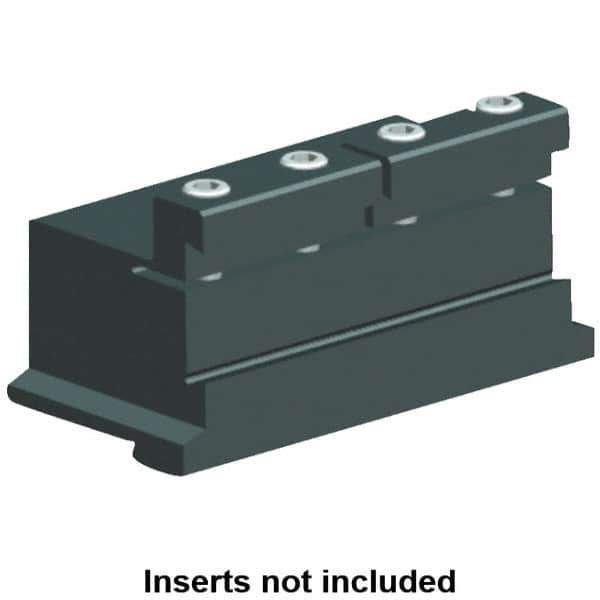 Kennametal - Tool Block Style A2TEN, 52mm Blade Height, 135mm OAL, 80mm OAH, Indexable Cutoff Blade Tool Block - 50mm Shank Height, 38mm Shank Width, Reversible, Series A2 Cut-Off - Eagle Tool & Supply