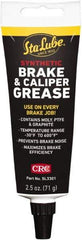 CRC - 2.5 oz Tube Synthetic High Temperature Grease - Black, High Temperature, 450°F Max Temp, NLGIG 2, - Eagle Tool & Supply