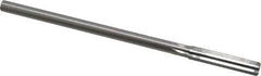 Made in USA - 0.3615" High Speed Steel 6 Flute Chucking Reamer - Straight Flute, 0.3105" Straight Shank, 1-3/4" Flute Length, 7" OAL - Eagle Tool & Supply