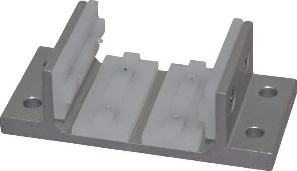 80/20 Inc. - 3.937" Wide, 1.218" High, Open Shelving Accessory/Component - Aluminum, 1-7/8" Deep, Use with Series 10 - 1020 Extrusion - Eagle Tool & Supply