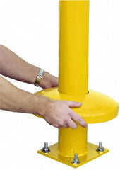 Vestil - Bollard Mounting Kits & Hardware Type: Dome Base Cover For Use With: 4-1/2" Diameter Bollards - Eagle Tool & Supply