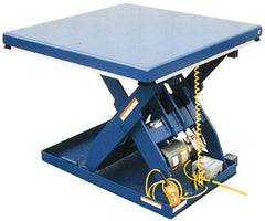 Vestil - 3,000 Lb Capacity Scissor Lift Table - 7" Lift Height, 48" Platform Length x 40" Platform Width - Eagle Tool & Supply
