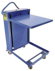 Vestil - 460 Lb Capacity Portable Spring Elevating Cart - 11" Lift Height, 20" Platform Length x 20" Platform Width - Eagle Tool & Supply