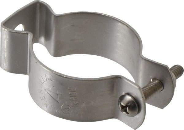 Cooper B-Line - Stainless Steel Rigid Conduit Hanger with Bolt - 1-1/2" Rigid, 5/16" Rod - Eagle Tool & Supply