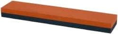 Norton - 11-1/2" Long x 2" Wide x 1" Thick, Aluminum Oxide Sharpening Stone - Rectangle, Medium, Fine Grade - Eagle Tool & Supply