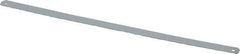 Disston - 12" Long, 18 Teeth per Inch, Bi-Metal Hand Hacksaw Blade - Toothed Edge, 1/2" Wide x 0.025" Thick, Flexible - Eagle Tool & Supply