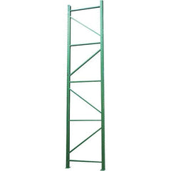 Vestil - 24,000 Lb Capacity Heavy-Duty Framing Upright Pallet Storage Rack - 42" Wide x 120" High x 42" Deep, Green - Eagle Tool & Supply
