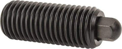 Vlier - 1-8, 2-13/32" Thread Length, 1/2" Plunger Projection, Steel Threaded Spring Plunger - 1/2 (Hex)" Max Plunger Diam, 2-13/32" Plunger Length, 16 Lb Init End Force, 68 Lb Final End Force, 1/2" Hex - Eagle Tool & Supply