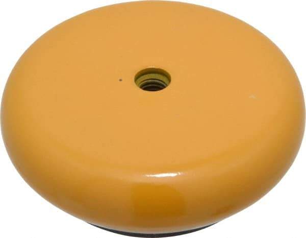 Barrymount - Stud Mount Leveling Pad & Mount - 1,000 Max Lb Capacity, 4-3/4" Base Diam - Eagle Tool & Supply