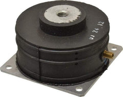 Barrymount - 1/2-13 Bolt Thread, 4.19" Wide Stud Mount Leveling Pad & Mount - 300 Max Lb Capacity, 4.14" Base Diam - Eagle Tool & Supply