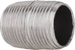 B&K Mueller - Schedule 40, 3/4" Diam x 1-3/8" Long Steel Black Pipe Nipple - Threaded - Eagle Tool & Supply