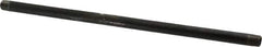 B&K Mueller - Schedule 40, 1/8" Diam x 10" Long Steel Black Pipe Nipple - Threaded - Eagle Tool & Supply