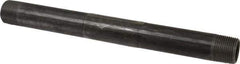 B&K Mueller - Schedule 40, 3/4" Diam x 10" Long Steel Black Pipe Nipple - Threaded - Eagle Tool & Supply