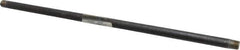 B&K Mueller - Schedule 40, 1/8" Diam x 12" Long Steel Black Pipe Nipple - Threaded - Eagle Tool & Supply