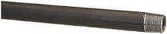 B&K Mueller - Schedule 40, 1/2" Diam x 36" Long Steel Black Pipe Nipple - Threaded - Eagle Tool & Supply