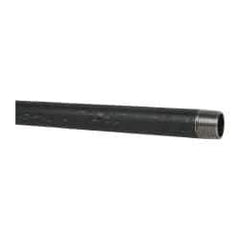 B&K Mueller - Schedule 40, 3/4" Diam x 48" Long Steel Black Pipe Nipple - Threaded - Eagle Tool & Supply