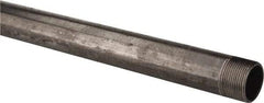 B&K Mueller - Schedule 40, 1-1/4" Diam x 48" Long Steel Black Pipe Nipple - Threaded - Eagle Tool & Supply