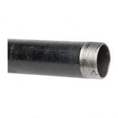 B&K Mueller - Schedule 40, 2" Diam x 48" Long Steel Black Pipe Nipple - Threaded - Eagle Tool & Supply