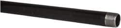 B&K Mueller - Schedule 40, 1" Diam x 72" Long Steel Black Pipe Nipple - Threaded - Eagle Tool & Supply